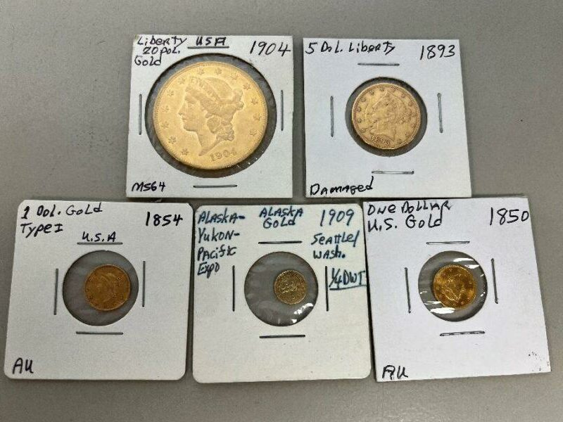 ONLINE ONLY ABSOLUTE AUCTION: COIN COLLECTION