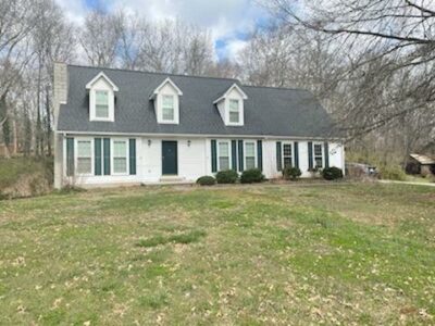ABSOLUTE REAL ESTATE & PERSONAL PROPERTY AUCTION: Dandridge - 3 Bedroom, 2 Bathroom, Cape Cod Style Home on 1.8 Acre Lot