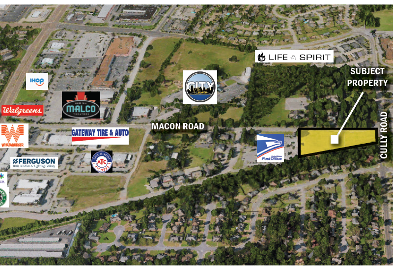 ABSOLUTE REAL ESTATE AUCTION: 3.51 Acres Prime Commercial Land in Cordova, TN
