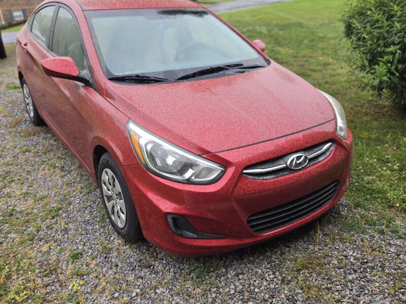 ONLINE PERSONAL PROPERTY AUCTION SUBJECT TO COURT CONFIRMATION: 2017 Hyundai Accent SE