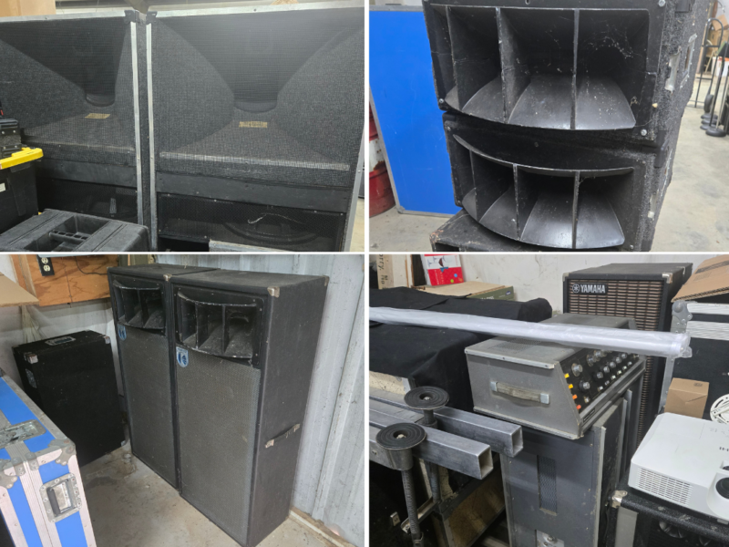 ONLINE ABSOLUTE AUCTION: Surplus Production, Sounds & Recording Equipment in Maryville, TN