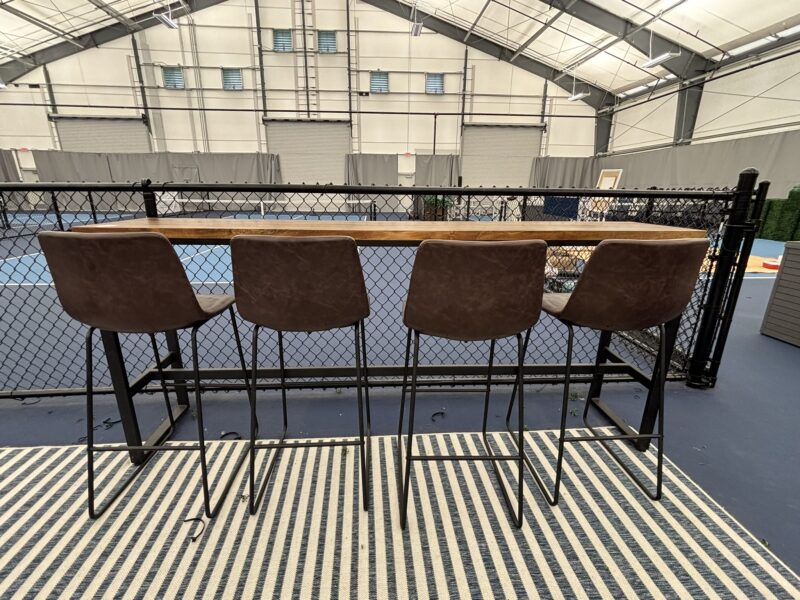 ONLINE ONLY ABSOLUTE AUCTION: Commercial Furnishings, Polywood Patio Sets, Patio Heaters, Coolers & More from Premier Pickleball