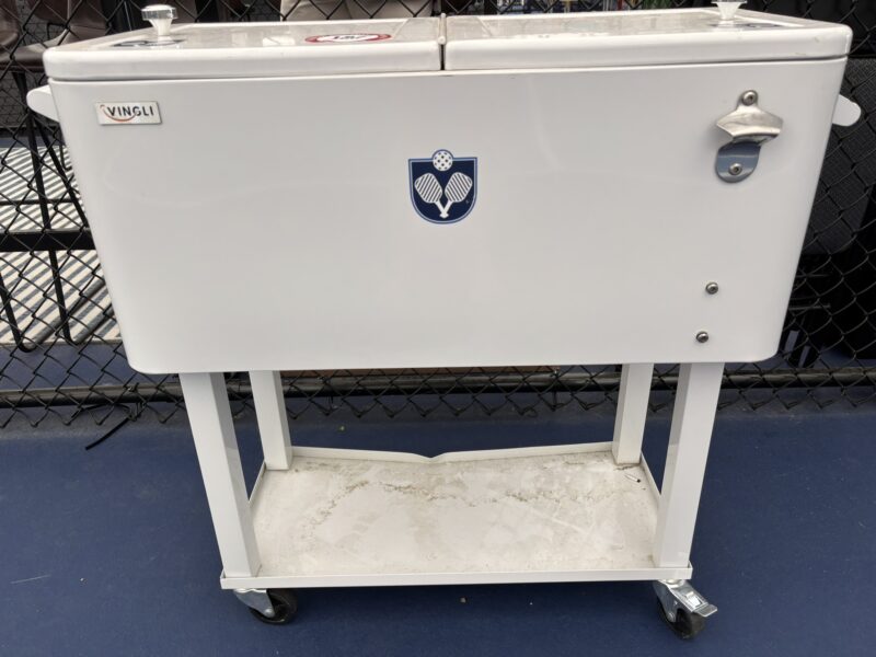 ONLINE ONLY ABSOLUTE AUCTION: Commercial Furnishings, Polywood Patio Sets, Patio Heaters, Coolers & More from Premier Pickleball