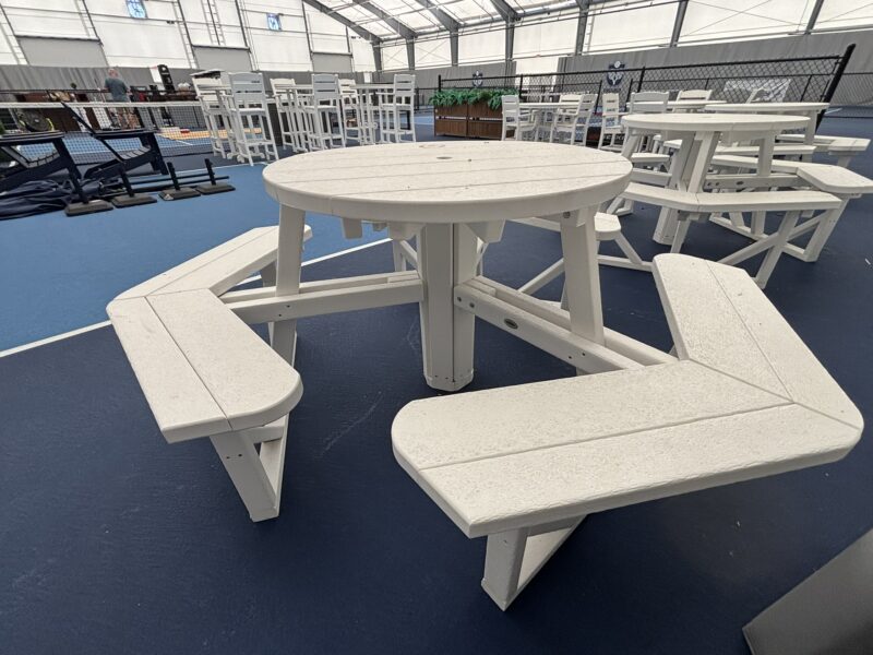 ONLINE ONLY ABSOLUTE AUCTION: Commercial Furnishings, Polywood Patio Sets, Patio Heaters, Coolers & More from Premier Pickleball