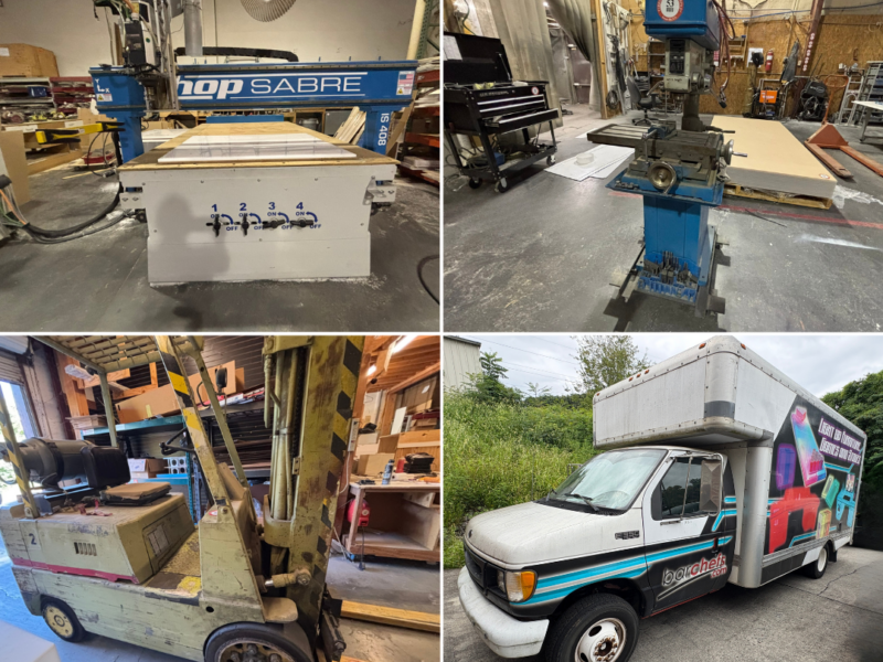 ONLINE AUCTION: Equipment & Machinery from formerly BarChefs in Knoxville, TN
