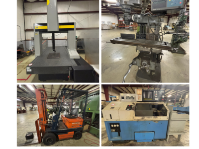 ONLINE ABSOLUTE AUCTION: CNC Machining Centers, Lathes, Mills, Grinders, EDM, Inspection Equipment, & Tooling in Oneida, TN