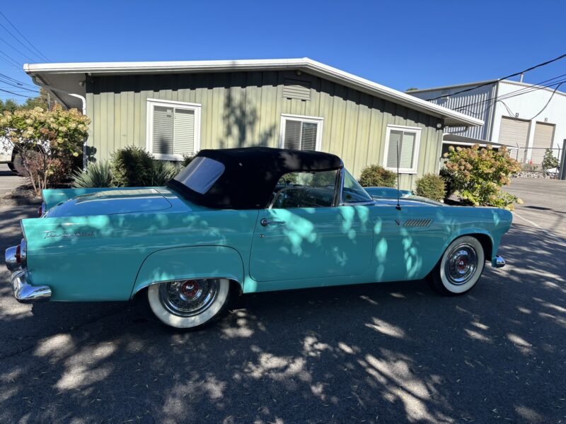 ONLINE ABSOLUTE AUCTION: 1955 Ford Thunderbird Convertible – Thunderbird Blue – 292 V8 – Automatic