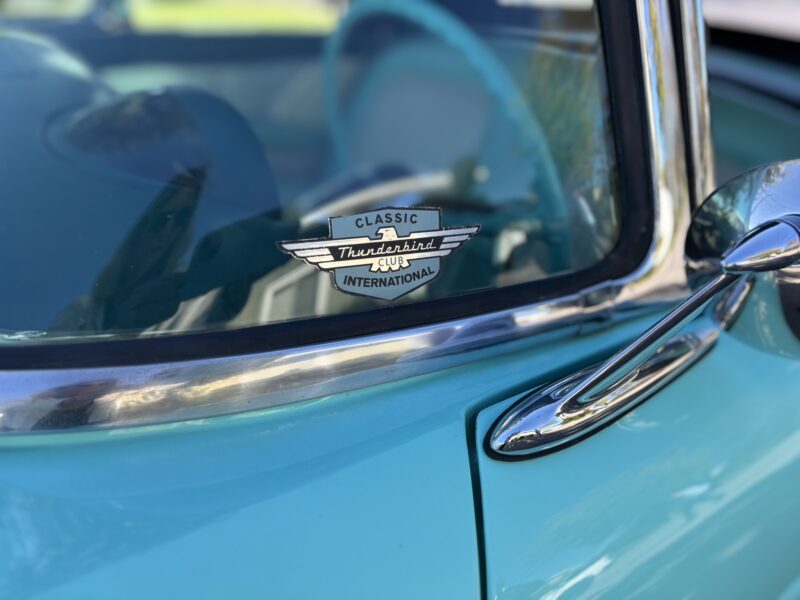 ONLINE ABSOLUTE AUCTION: 1955 Ford Thunderbird Convertible – Thunderbird Blue – 292 V8 – Automatic