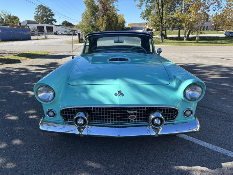 ONLINE ABSOLUTE AUCTION: 1955 Ford Thunderbird Convertible – Thunderbird Blue – 292 V8 – Automatic