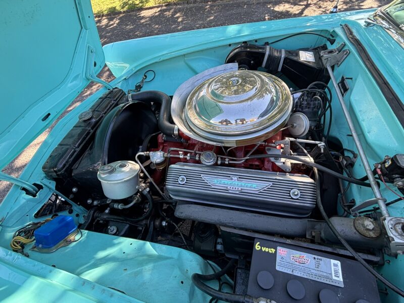 ONLINE ABSOLUTE AUCTION: 1955 Ford Thunderbird Convertible – Thunderbird Blue – 292 V8 – Automatic
