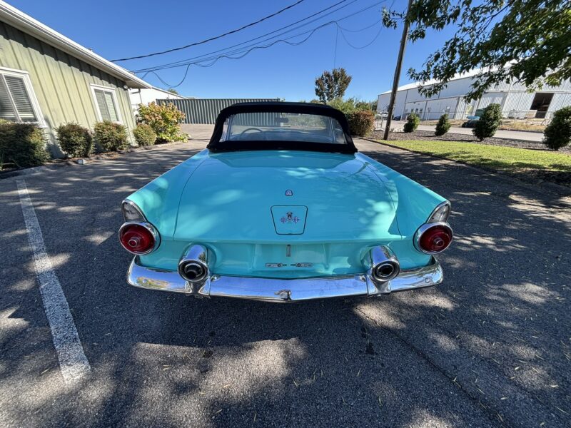 ONLINE ABSOLUTE AUCTION: 1955 Ford Thunderbird Convertible – Thunderbird Blue – 292 V8 – Automatic