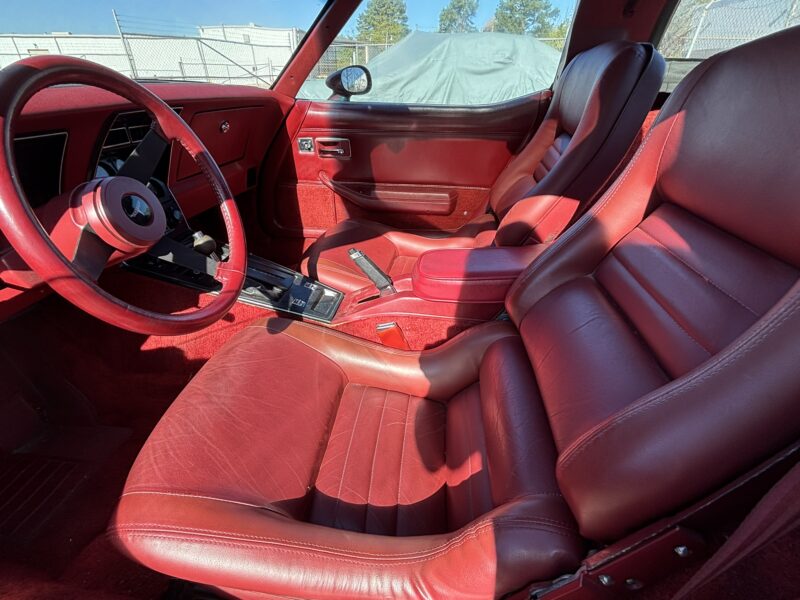ONLINE ABSOLUTE AUCTION: 1981 CHEVROLET CORVETTE CS SPORT COUPE