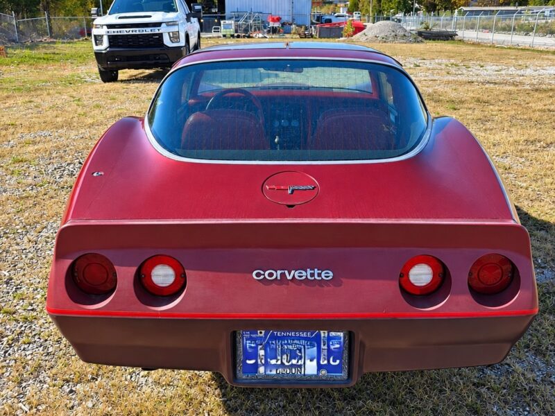 ONLINE ABSOLUTE AUCTION: 1981 CHEVROLET CORVETTE CS SPORT COUPE